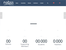 Tablet Screenshot of nabss.org